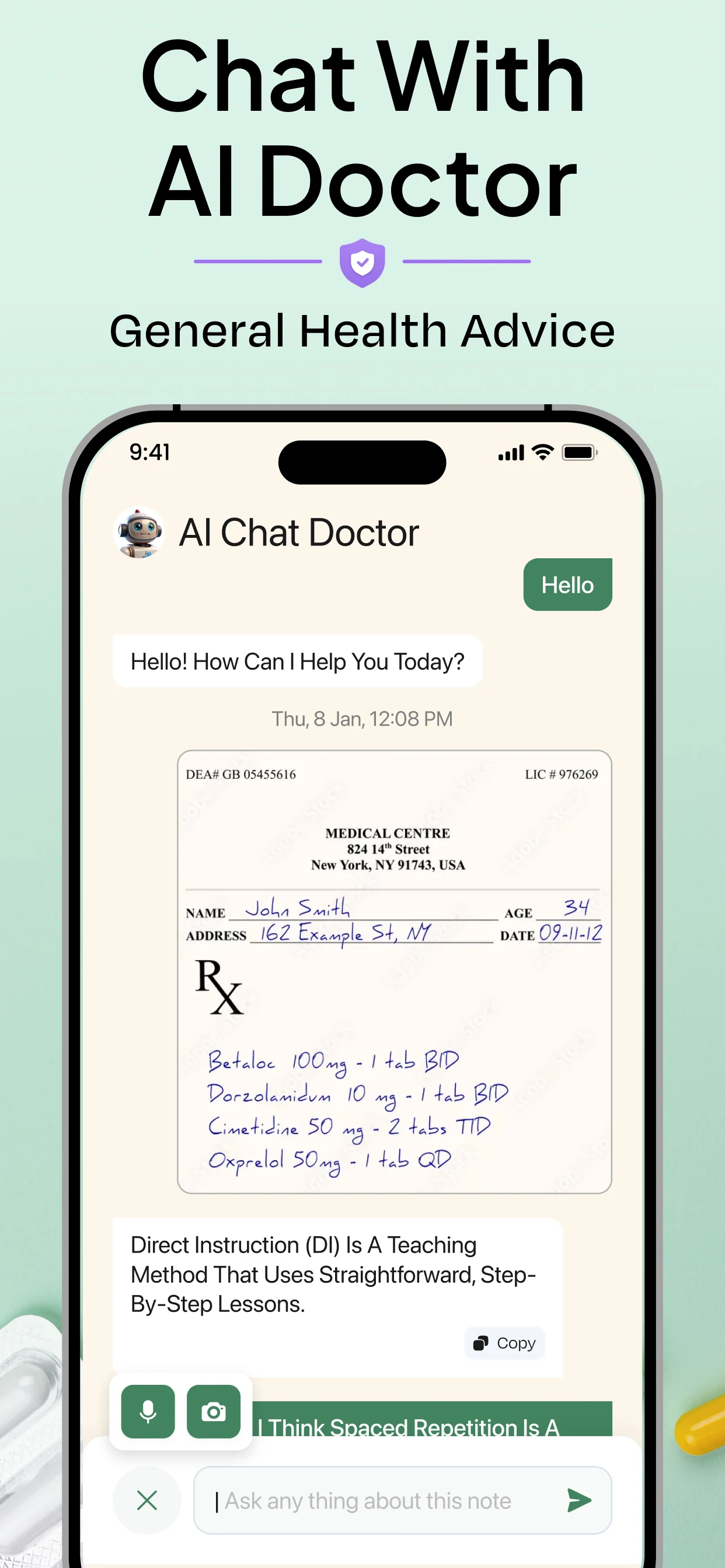 Prescription Scanner & Reader screenshot